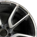 21" MERCEDES GLC-CLASS 18-19 253 Type GLC43 21x8.5 machined face with black - Side Profile