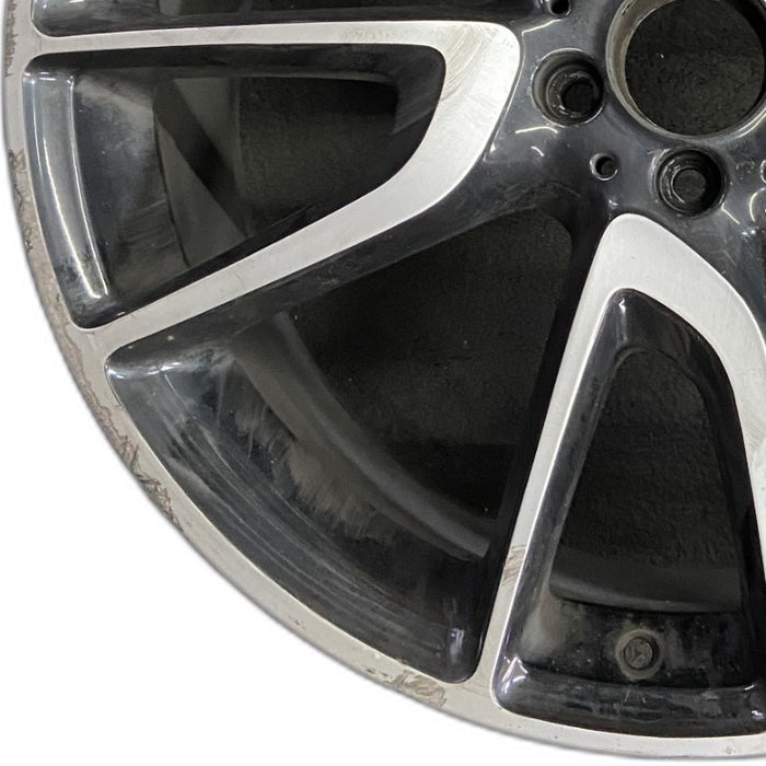 21" MERCEDES GLC-CLASS 18-19 253 Type GLC43 21x8.5 machined face with black - Back View