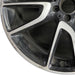 21" MERCEDES GLC-CLASS 18-19 253 Type GLC43 21x8.5 machined face with black - Back View