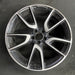 21" MERCEDES GLC-CLASS 18-19 253 Type GLC43 21x8.5 machined face with black - Front View