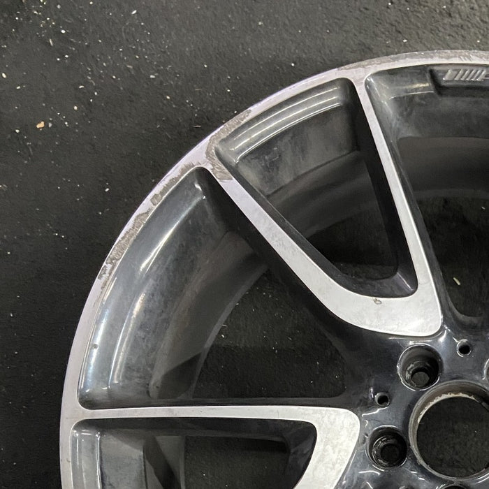 21" MERCEDES GLC-CLASS 18-19 253 Type GLC43 21x8.5 machined face with black - Side Profile