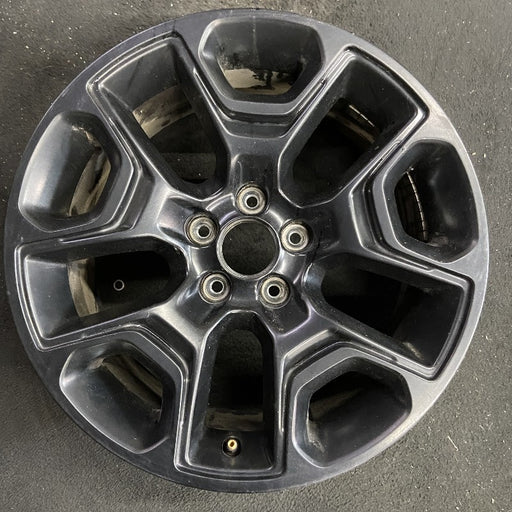 17" CHEROKEE 19-21 17x7.5 5 spoke open spoke opt WBG lug nut spoke Original OEM - Front View