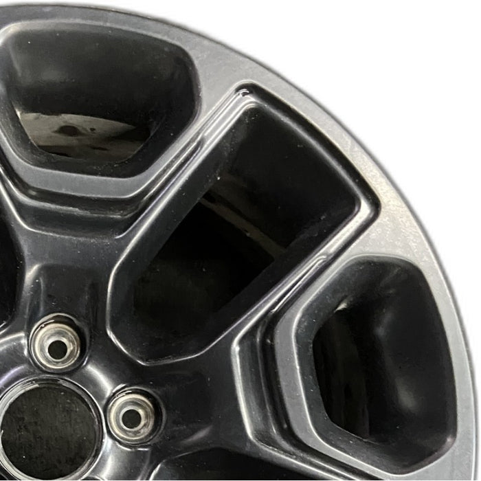 17" CHEROKEE 19-21 17x7.5 5 spoke open spoke opt WBG lug nut spoke Original OEM - Side Profile