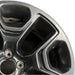 17" CHEROKEE 19-21 17x7.5 5 spoke open spoke opt WBG lug nut spoke Original OEM - Side Profile