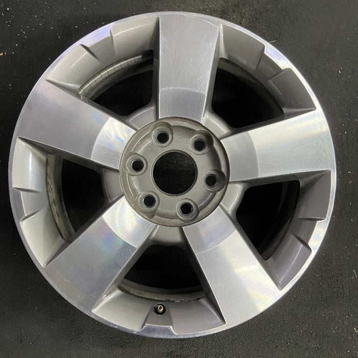 19" ACADIA 09 19x7.5 5 spoke ultra bright finish opt P64 Original OEM Wheel Rim - Front View