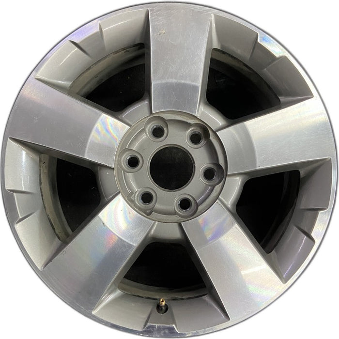 19" ACADIA 09 19x7.5 5 spoke ultra bright finish opt P64 Original OEM Wheel Rim - Front View