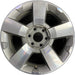 19" ACADIA 09 19x7.5 5 spoke ultra bright finish opt P64 Original OEM Wheel Rim - Front View