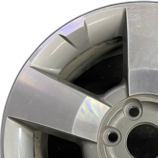 19" ACADIA 09 19x7.5 5 spoke ultra bright finish opt P64 Original OEM Wheel Rim - Angle View