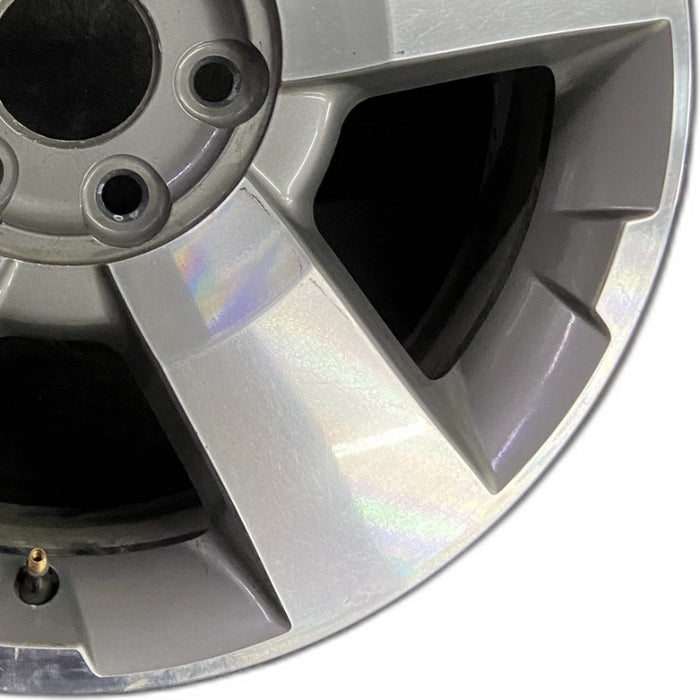 19" ACADIA 09 19x7.5 5 spoke ultra bright finish opt P64 Original OEM Wheel Rim - Close-Up Detail