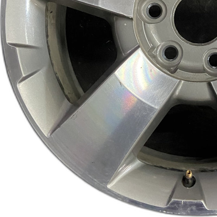 19" ACADIA 09 19x7.5 5 spoke ultra bright finish opt P64 Original OEM Wheel Rim - Back View