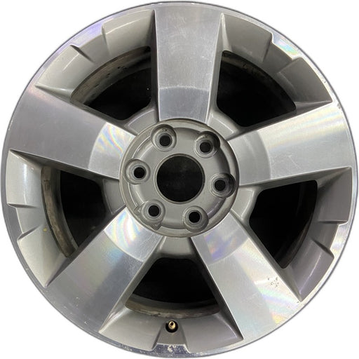 19" ACADIA 09 19x7.5 5 spoke ultra bright finish opt P64 Original OEM Wheel Rim - Front View