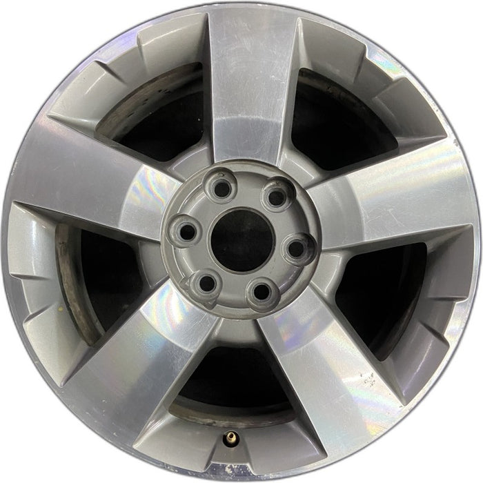 19" ACADIA 09 19x7.5 5 spoke ultra bright finish opt P64 Original OEM Wheel Rim - Front View