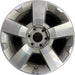 19" ACADIA 09 19x7.5 5 spoke ultra bright finish opt P64 Original OEM Wheel Rim - Front View