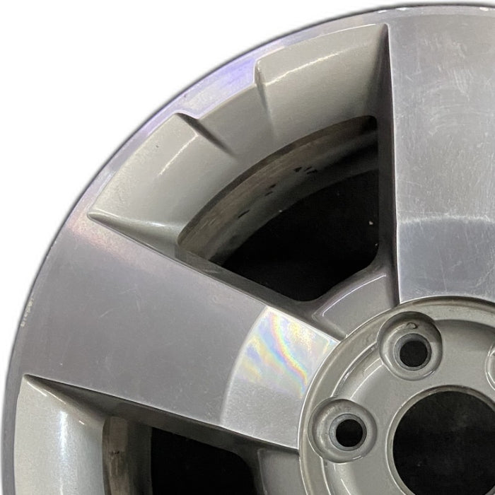 19" ACADIA 09 19x7.5 5 spoke ultra bright finish opt P64 Original OEM Wheel Rim - Angle View