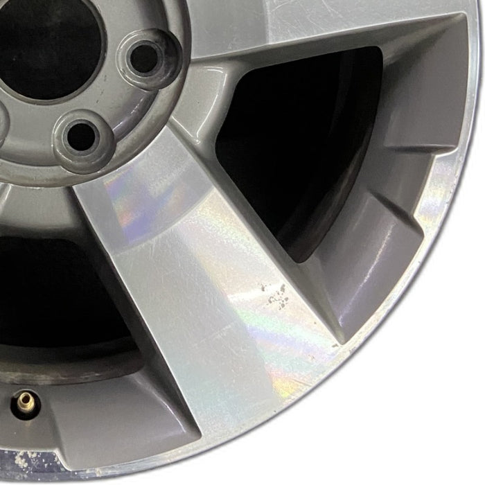 19" ACADIA 09 19x7.5 5 spoke ultra bright finish opt P64 Original OEM Wheel Rim - Close-Up Detail