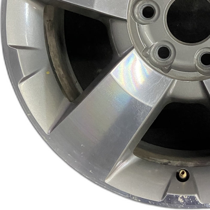 19" ACADIA 09 19x7.5 5 spoke ultra bright finish opt P64 Original OEM Wheel Rim - Back View