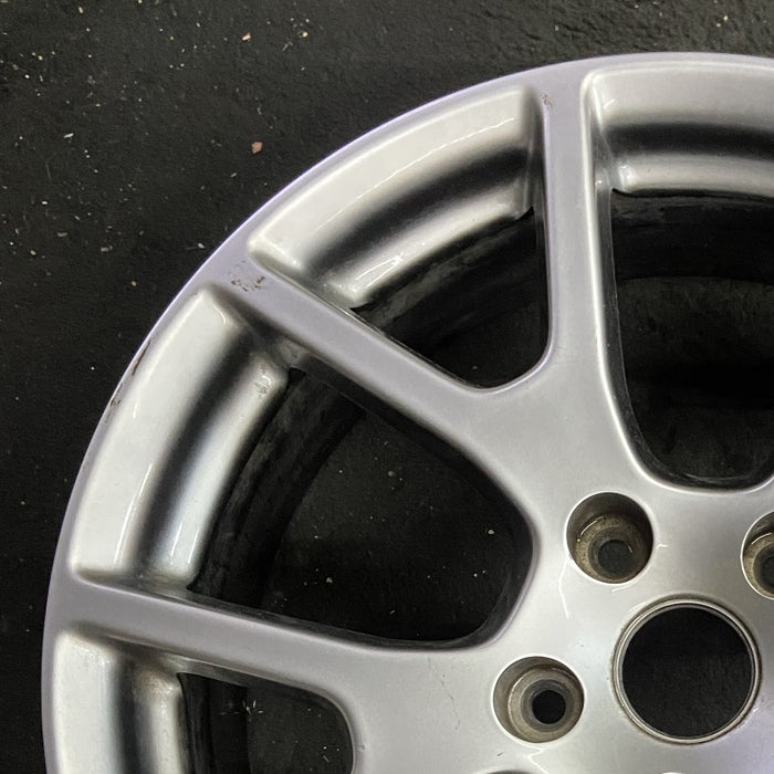 19" JOURNEY 11-14 19x7 alloy 10 spoke carb finish Original OEM Wheel Rim - Side Profile