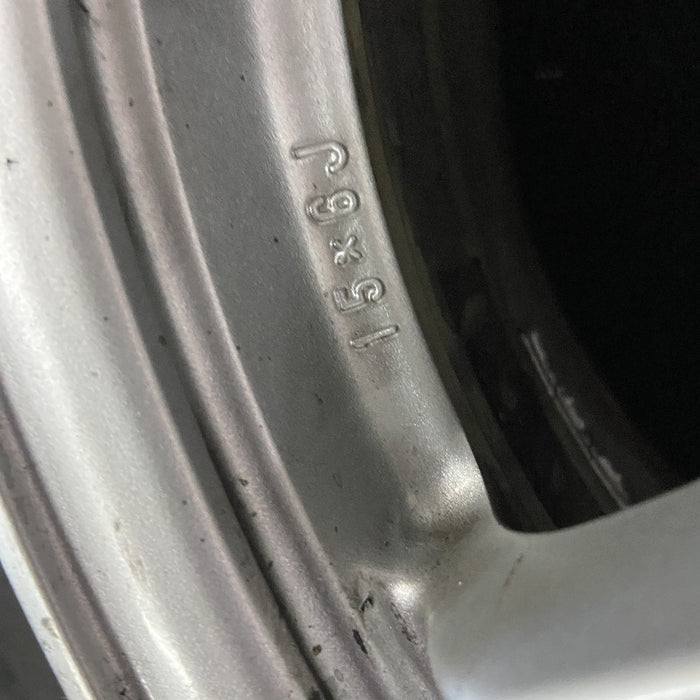 15" PRIUS 10-11 15x6 alloy 5 split spoke silver Original OEM Wheel Rim