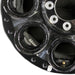 20" FORD F250SD PICKUP 23-24 20x8 8 spoke solid spoke black circle spoke - Back View