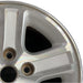 17" DAKOTA 08-11 17x8 Original OEM Wheel Rim - Side Profile
