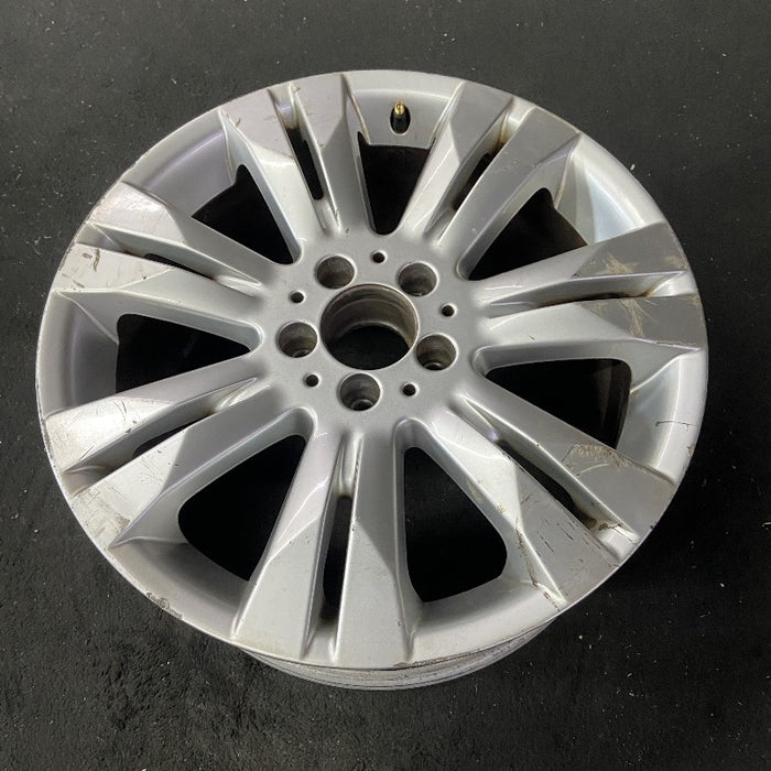 18" MERCEDES S-CLASS 09 221 Type; S550 18x8.5 7 split spokes Original OEM Wheel - View 8
