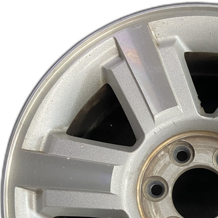 20" FORD F150 PICKUP 06-07 20x8.5 6 raised spokes Original OEM Wheel Rim - Angle View