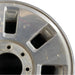 18" FORD F250SD PICKUP 08 18x8 SRW TPMS 8 slots aluminum polished rectangular - Side Profile