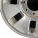 18" FORD F250SD PICKUP 08 18x8 SRW TPMS 8 slots aluminum polished rectangular - Back View