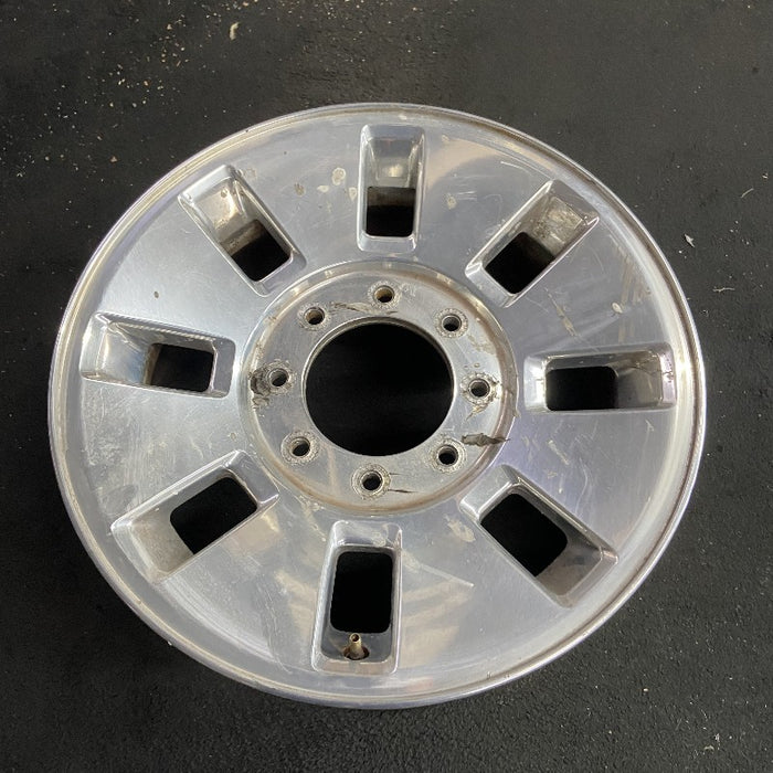 18" FORD F250SD PICKUP 08 18x8 SRW TPMS 8 slots aluminum polished rectangular - View 7