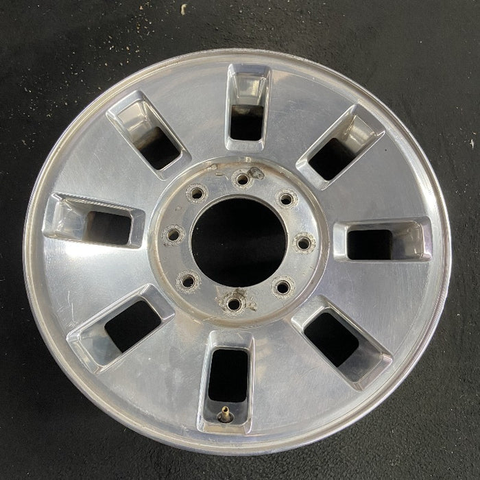 18" FORD F250SD PICKUP 08 18x8 SRW TPMS 8 slots aluminum polished rectangular - View 7