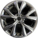 19" SANTA FE 18 19x7.5 alloy 2.0L Sport Original OEM Wheel Rim - Front View