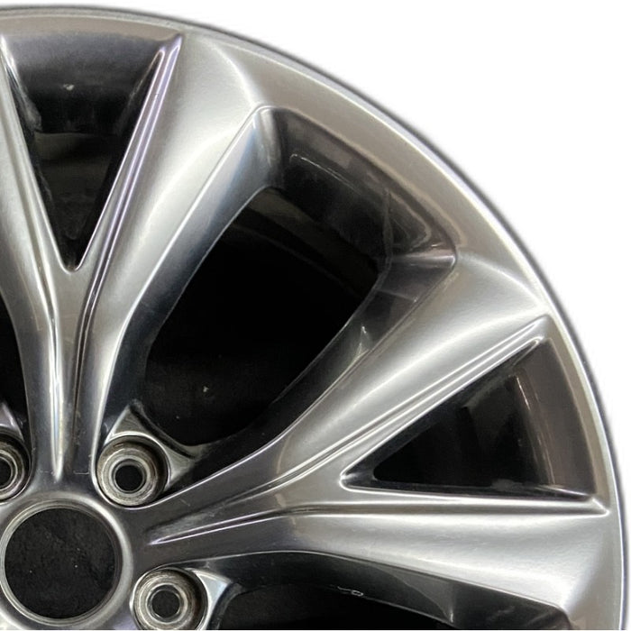 19" SANTA FE 18 19x7.5 alloy 2.0L Sport Original OEM Wheel Rim - Side Profile
