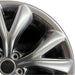 19" SANTA FE 18 19x7.5 alloy 2.0L Sport Original OEM Wheel Rim - Side Profile