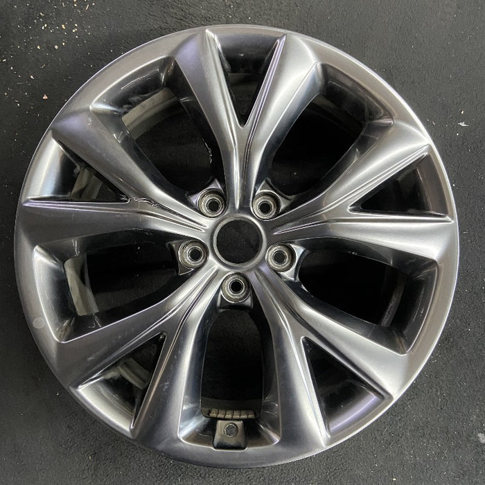 19" SANTA FE 18 19x7.5 alloy 2.0L Sport Original OEM Wheel Rim - Additional View