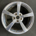18" CORVETTE 08-10 18x8.5 frt 5 single spoke polished opt QG7 Original OEM - Front View