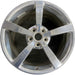 19" CORVETTE 08 19x10 rear 5 single spoke polished opt QG7 Original OEM Wheel - Front View