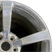 19" CORVETTE 08 19x10 rear 5 single spoke polished opt QG7 Original OEM Wheel - Side Profile