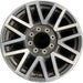 20" FORD F250SD PICKUP 17 20x8 aluminum TPMS 16 spoke 8 split spoke machined - Front View