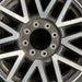 20" FORD F250SD PICKUP 17 20x8 aluminum TPMS 16 spoke 8 split spoke machined - Angle View