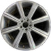 20" MERCEDES GLS-CLASS 20-23 167 Type GLS450 20x8.5 8 spoke Original OEM Wheel - Front View