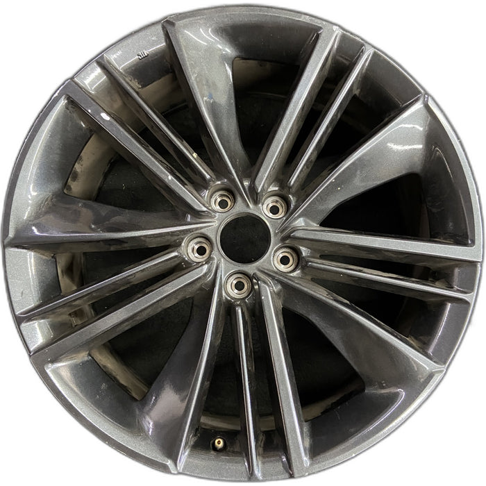 20" QX55 22-25 Original OEM Wheel Rim - Front View