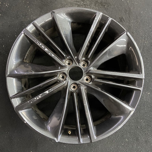 20" QX55 22-24 20x8.5 Original OEM Wheel Rim - Front View