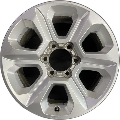 17" 4 RUNNER 14 17x7, alloy Original OEM Wheel Rim - Front View