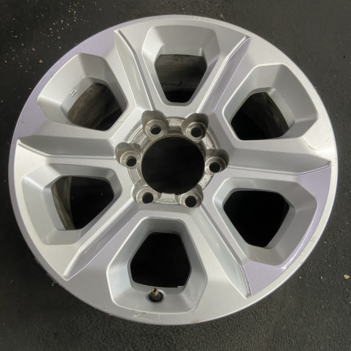 17" 4 RUNNER 14 17x7, alloy Original OEM Wheel Rim - Side Profile
