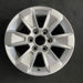 17" SIERRA 1500 PICKUP 19 , 17x8, alloy Original OEM Wheel Rim - Front View