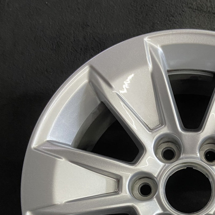 17" SIERRA 1500 PICKUP 19 , 17x8, alloy Original OEM Wheel Rim - Side Profile