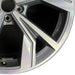 20" Q4 22 20x9 10 spoke bent spoke Original OEM Wheel Rim - Close-Up Detail
