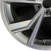 20" Q4 22 20x9 10 spoke bent spoke Original OEM Wheel Rim - Back View