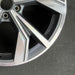 20" Q4 22 20x8 10 spoke bent spoke Original OEM Wheel Rim - Back View