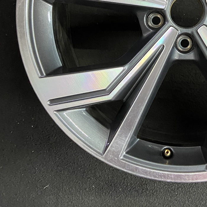 20" Q4 22 20x8 10 spoke bent spoke Original OEM Wheel Rim - Additional View